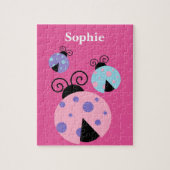 Gepersonaliseerde puzzel voor kinderen met Ladybug Legpuzzel (Verticaal)