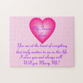 Gepersonaliseerde puzzle legpuzzel (Horizontaal)