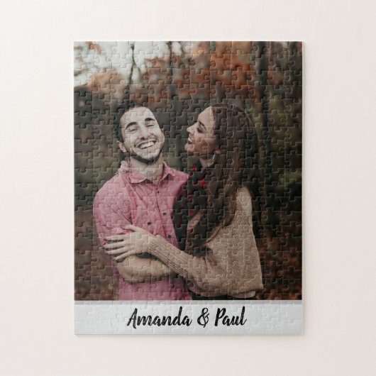 Gepersonaliseerde puzzle legpuzzel (Verticaal)