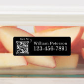 Gepersonaliseerde QR-code Golfclub, materiaal Labe Labels (Aangebracht)