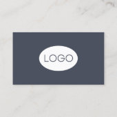 Gepersonaliseerde QR Code Moderne Witte Aangepaste Visitekaartje (Achterkant)