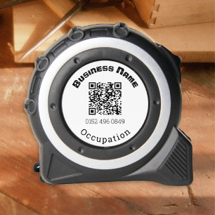 Gepersonaliseerde QR-code Zakelijke Werk Handels T Rolmaat