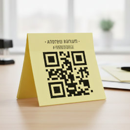 Gepersonaliseerde QR-code zelfinktende rubberen st Zelfinktende Stempel