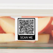 Gepersonaliseerde QR-codelabels Voorbeeld Labels (Aangebracht)