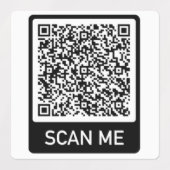 Gepersonaliseerde QR-codelabels Voorbeeld Labels (Design 2)