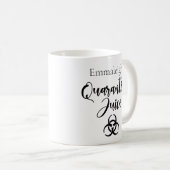 Gepersonaliseerde quarantaine sap grappig koffiemok (Voorkant rechts)