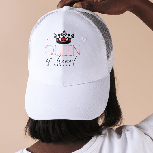 Gepersonaliseerde Queen Crown Trucker Pet