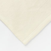 Gepersonaliseerde Quilt Block Blauwgroen rustieke  Fleece Deken (Hoek)