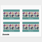 Gepersonaliseerde Quilt Stickers (Vel)