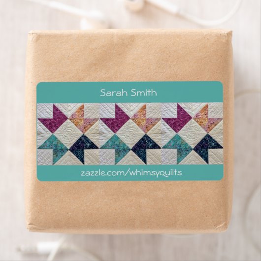 Gepersonaliseerde Quilt Stickers (Insitu)