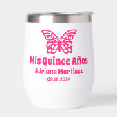 Gepersonaliseerde Quince Butterfly Años Party Favo (Links)