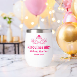 Gepersonaliseerde Quince Crown Años Party Favoriet