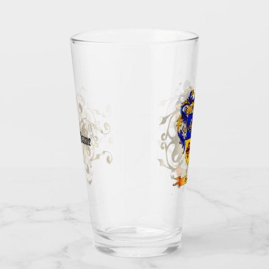 Gepersonaliseerde Quintana Achternaam Schild van W Glas (Rechts)