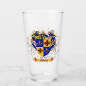 Gepersonaliseerde Quintana Achternaam Schild van W Glas (Voorkant)