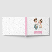 Gepersonaliseerde Quirky Wedding Guest Book Waterv Gastenboek (Volledig)