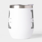 Gepersonaliseerde R Initiaal Silver Monogram Jouw  (Links)