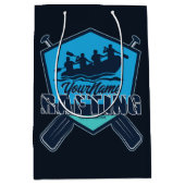 Gepersonaliseerde Rafting Whitewater Rivier Avontu Medium Cadeauzakje (Voorkant)
