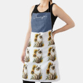 Gepersonaliseerde Ragdoll Cat All-Over Print Schor Schort (Insitu)