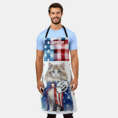 Gepersonaliseerde Ragdoll Cat Mom All-Over Print S Schort (Gedragen)