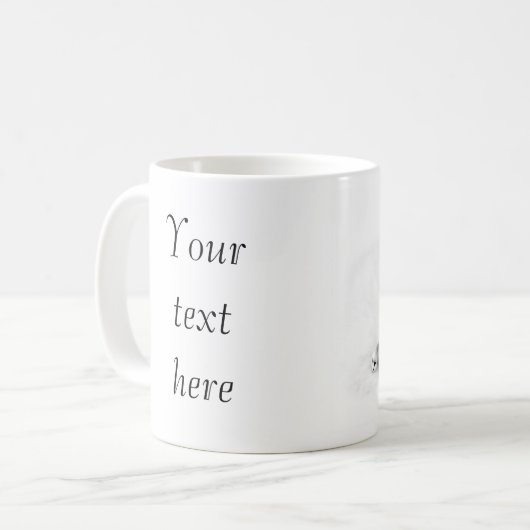 gepersonaliseerde Ragdoll-kattenmok Koffiemok (Voorkant links)