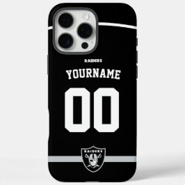 Gepersonaliseerde Raiders Jersey Amerikaans Footba iPhone 16 Pro Max Hoesje