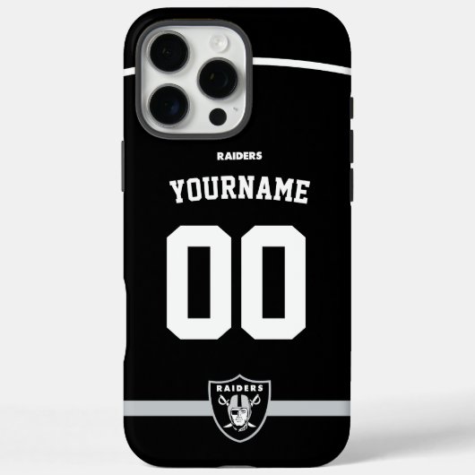 Gepersonaliseerde Raiders Jersey Amerikaans Footba Case-Mate iPhone Case (Achterkant)