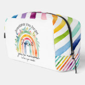 Gepersonaliseerde Rainbow Herinnering: Je bent Gew Toilettasje (Rechterhoek)