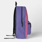 Gepersonaliseerde Rainbow School rugzak met naam (Links)
