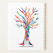 Gepersonaliseerde Rainbow Tree Planner (Achterkant)