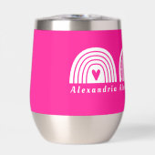 Gepersonaliseerde Rainbows Hot Pink (Voorkant)