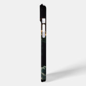 Gepersonaliseerde raket naar de maan Case-Mate iPhone case (Achterkant / Links)