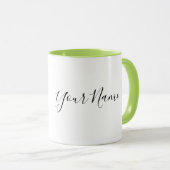 Gepersonaliseerde Ram Zodiac teken Naam en eigensc Mok (Voorkant rechts)