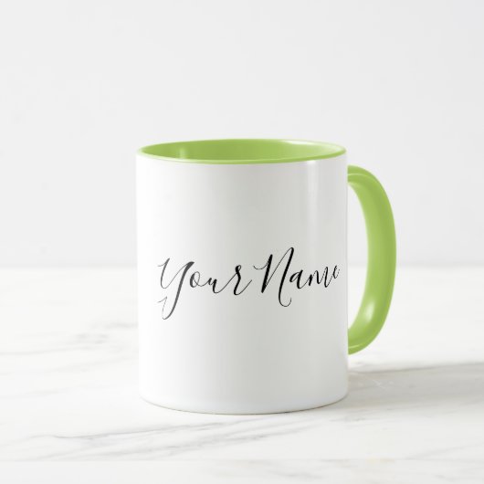 Gepersonaliseerde Ram Zodiac teken Naam en eigensc Mok (Voorkant rechts)