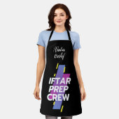 Gepersonaliseerde Ramadan- Iftaar Prep Crew Schort (Gedragen)