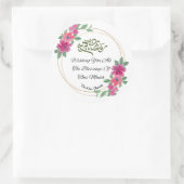 Gepersonaliseerde Ramadan Kareem wenst Sticker (Tas)