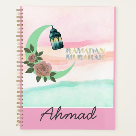 Gepersonaliseerde Ramadan Planner (Voorkant)