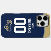 Gepersonaliseerde Rams Jersey Amerikaans Football Case-Mate iPhone Case (Achterkant (horizontaal))