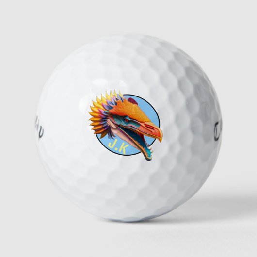 Gepersonaliseerde Raptor Callaway Warbird golfball Golfballen (Voorkant)