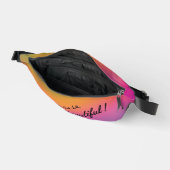 Gepersonaliseerde Raspberry Melon Heuptasje (Open)