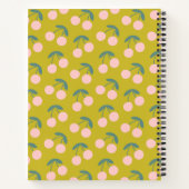 Gepersonaliseerde Recept Kersen Retro Keuken famil Notitieboek (Achterkant)