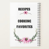 Gepersonaliseerde Receptenorganisator, Modern Rece Notitieboek (Achterkant)