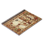 Gepersonaliseerde Receptie Spiral Notitieboek (Linkerzijde)