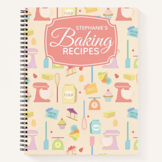 Gepersonaliseerde receptie voor remhulpstoffen notitieboek (Voorkant)