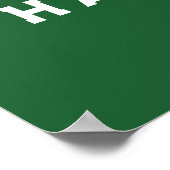 Gepersonaliseerde rechtenacademische studiegroep poster (Hoek)