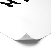 Gepersonaliseerde rechtenacademische studiegroep poster (Hoek)