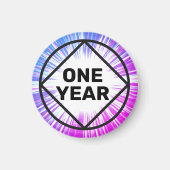 Gepersonaliseerde Recovery Gift elke dag maanden k Magneet (Voorkant)