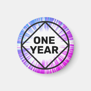 Gepersonaliseerde Recovery Gift elke dag maanden k Magneet