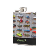 Gepersonaliseerde recreatieve Gevist lokken Heupfles (Links)