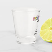 Gepersonaliseerde recreatieve therapeut shot glas (Links)