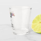 Gepersonaliseerde recreatieve therapeut shot glas (Rechts)
